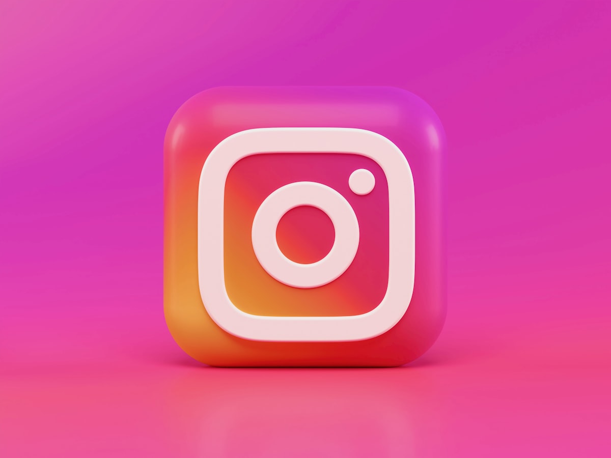 Instagram app icon — the platform where captions make or break engagement